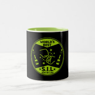 World's Best Son-In-Law Two-Tone Coffee Mug