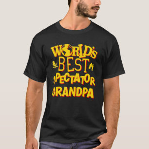 World's Best Sports Spectator Fan My Grandpa T-Shirt