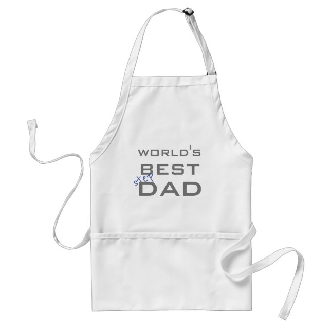 World's Best Stepdad Apron (Front)