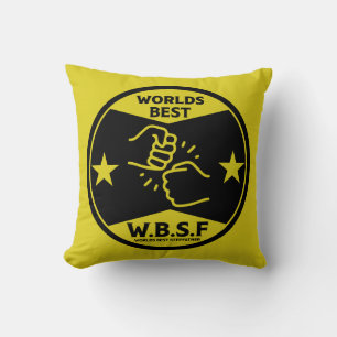 WORLDS BEST STEPFATHER CUSHION