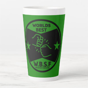 WORLDS BEST STEPFATHER LATTE MUG