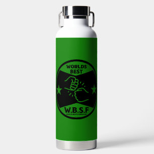 WORLDS BEST STEPFATHER WATER BOTTLE