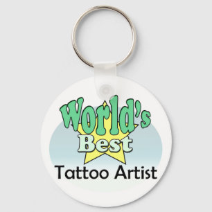World's Best Tattoo Artist Key Ring
