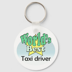 World's best taxi driver key ring