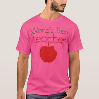 Worlds Best Teacher 1 T-Shirt