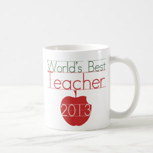 Worlds Best Teacher 2013 Coffee Mug