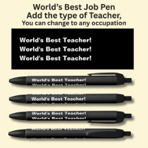 World's Best Teacher! - Add the type, or a Name,  