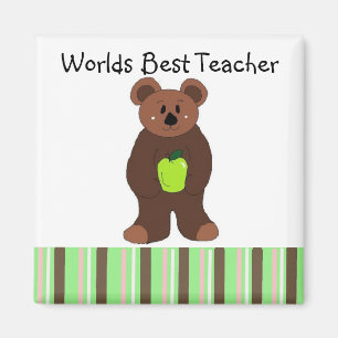Worlds Best Teacher Magnet