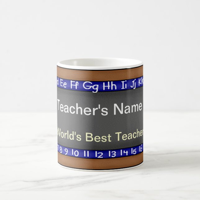 WORLDS BEST TEACHER MUG (Center)