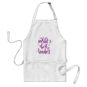 World's Best Teacher Standard Apron