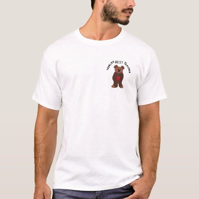 Worlds Best Teacher T-Shirt (Front)