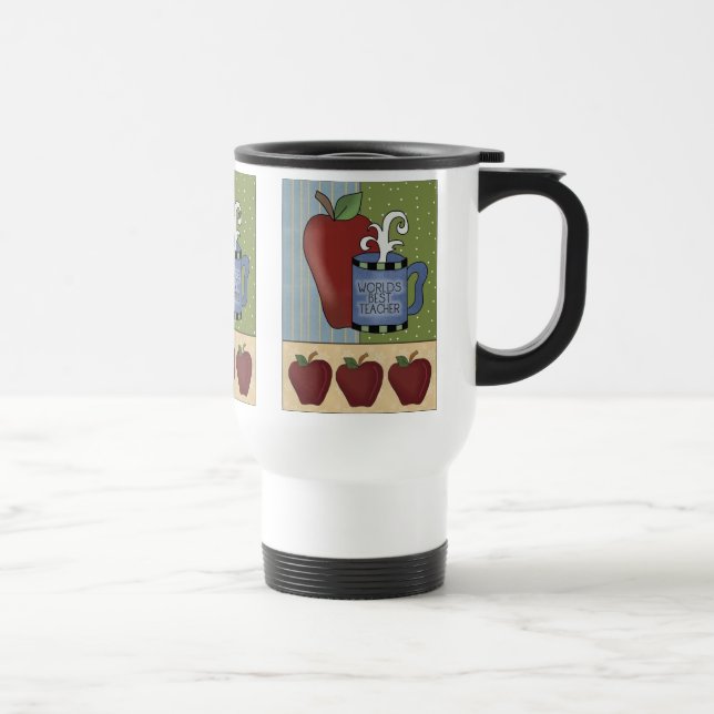 World's Best Teacher travel mug (Right)