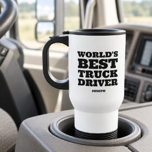 World's Best Truck Driver Personalised Travel Mug