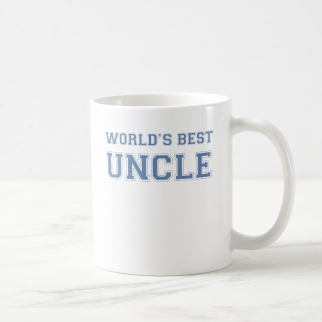 Worlds Best Uncle Coffee Mug (Right)