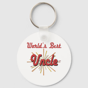 World's Best Uncle Key Ring