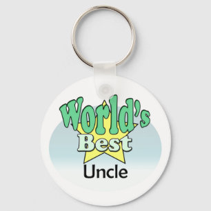 World's Best Uncle Key Ring