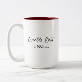 World's Best Uncle & Most Loved Personalised Mug