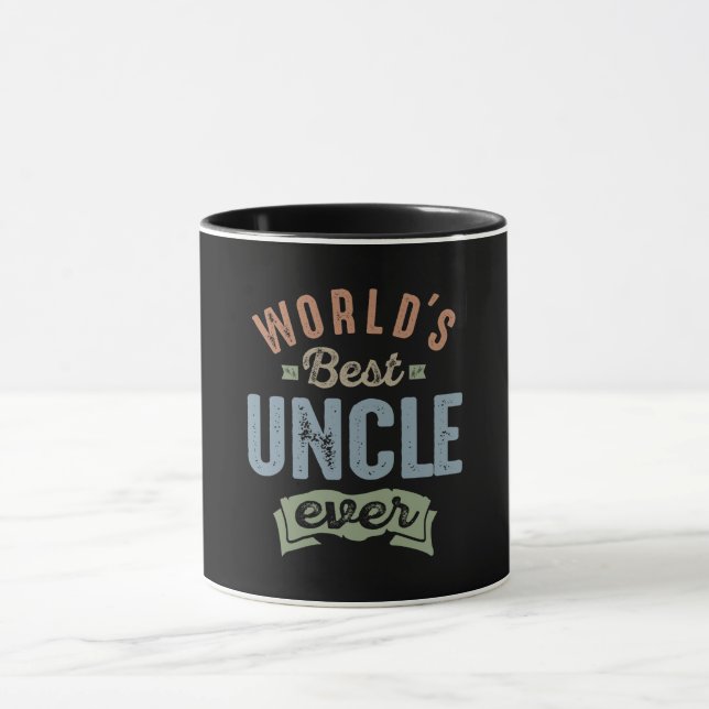 Worlds Best Uncle Mug (Center)