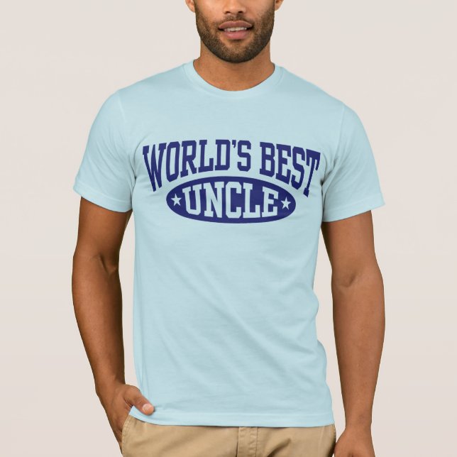 World's Best Uncle T-Shirt (Front)