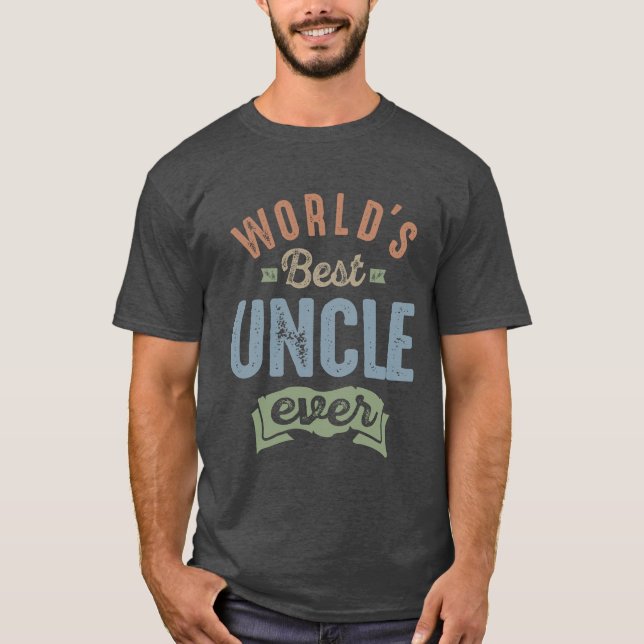 World's Best Uncle T-Shirt (Front)