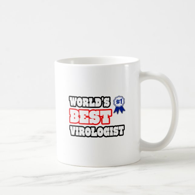 World's Best Virologist Coffee Mug (Right)