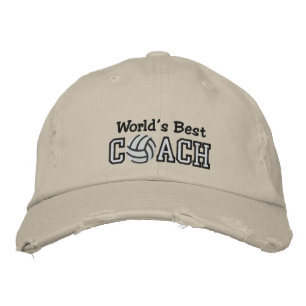 World's Best Volleyball Coach Embroidered Hat