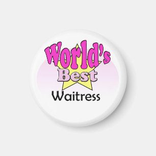 World's best Waitress Magnet