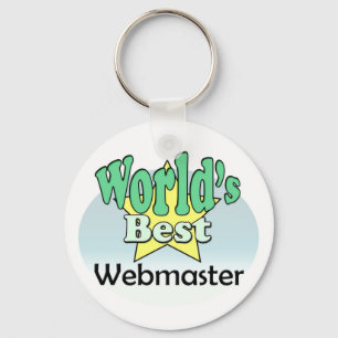 World's Best Webmaster Key Ring