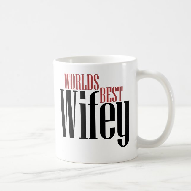 Worlds Best Wifey Coffee Mug (Right)