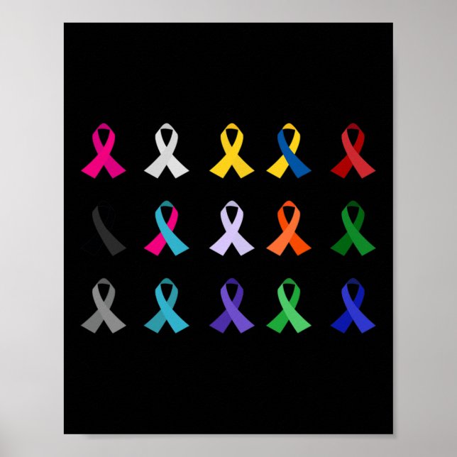 World's Cancer Awareness Cross Christian Costume R Poster (Front)
