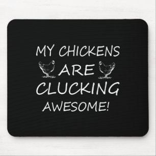 Worlds chicken mum chick mother cute funny mother' mouse pad