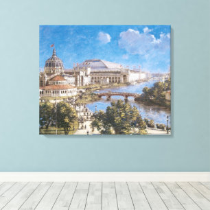 World's Colombian Exposition by Theodore Robinson Canvas Print