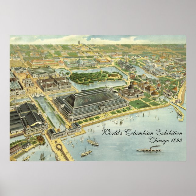 World's Columbian Exposition, Chicago, 1893 Poster (Front)