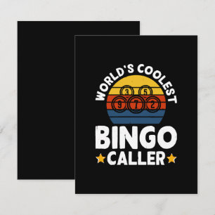 World's Coolest Bingo Caller Card