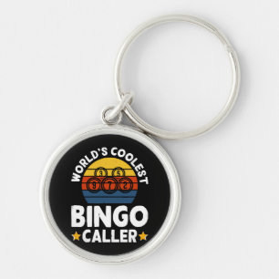 World's Coolest Bingo Caller Key Ring