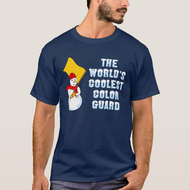 World's Coolest Colour Guard T-Shirt (Front)