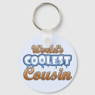 World's Coolest Cousin Key Ring