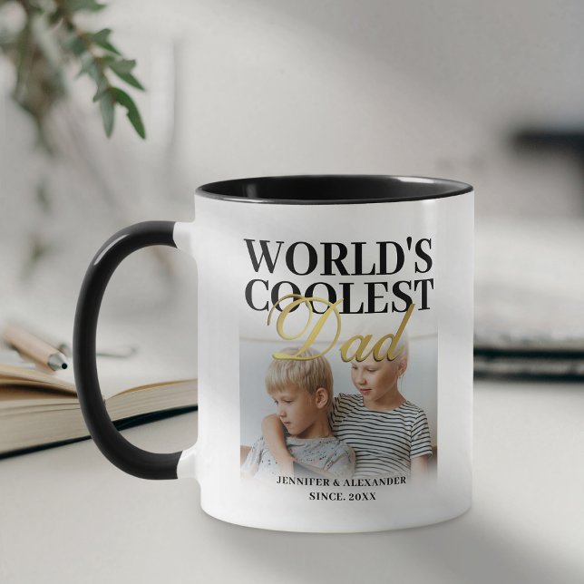World's Coolest Dad 2 Photo Mug (Creator Uploaded)