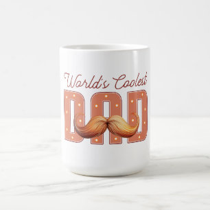 World's Coolest Dad – Bold & Classic Tribute Coffee Mug