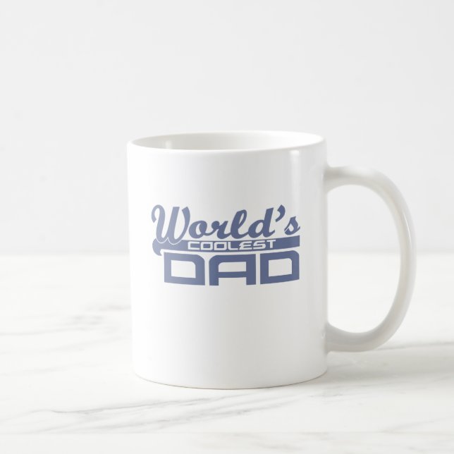 Worlds Coolest Dad Coffee Mug (Right)