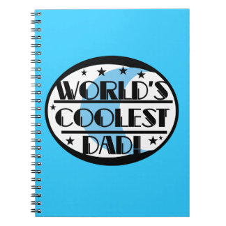 World's Coolest Dad Gifts Spiral Notebook