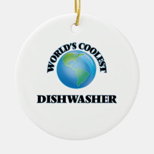 World's coolest Dishwasher Ceramic Tree Decoration