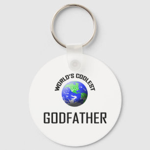 World's Coolest Godfather Key Ring