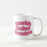 Worlds Coolest Grandma Coffee Mug<br><div class="desc">For the worlds best grandmother. Great for Grandparents Day.</div>