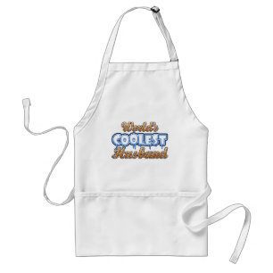 World's Coolest Husband Standard Apron