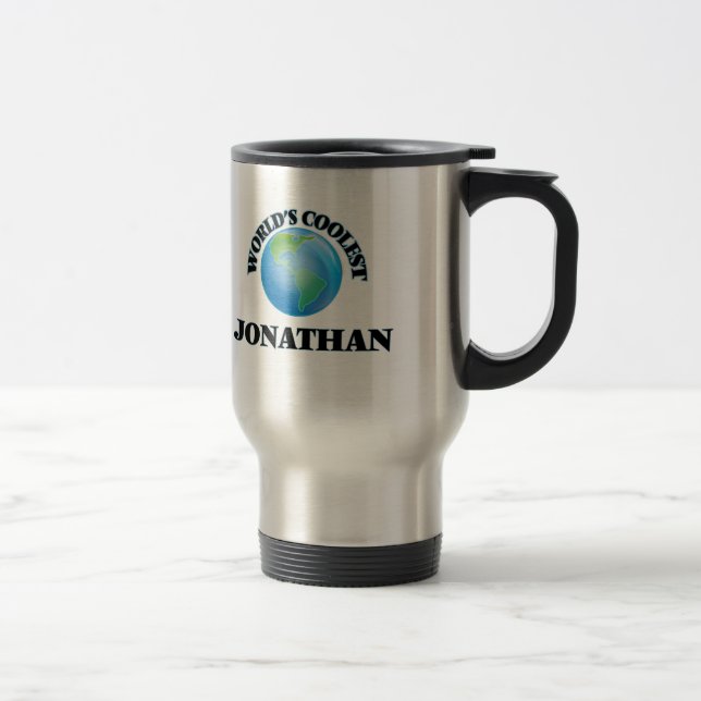 World's Coolest Jonathan Travel Mug (Right)