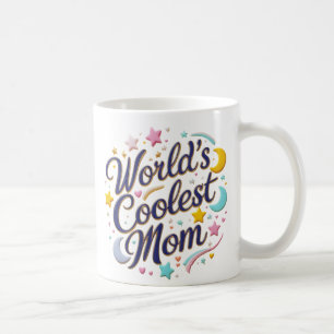World's Coolest Mum – Cute & Colourful 15oz Mug
