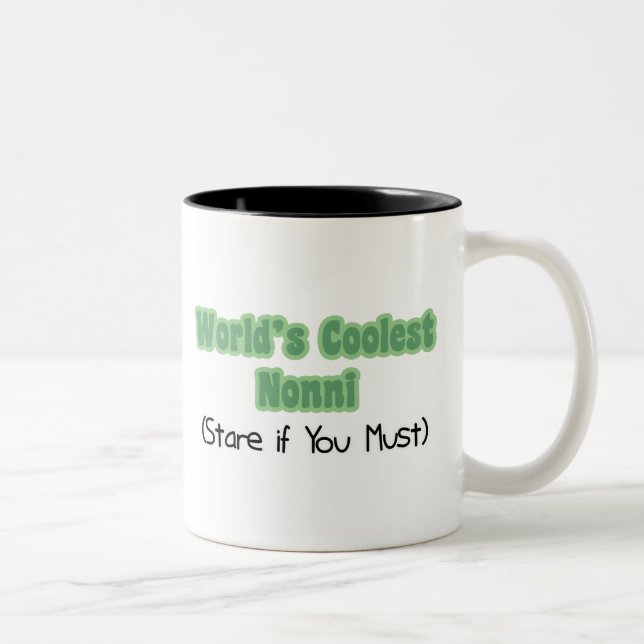 World's Coolest Nonni Two-Tone Coffee Mug (Right)