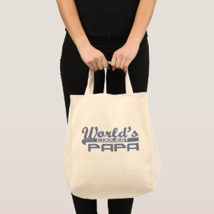 World's Coolest Papa Tote Bag