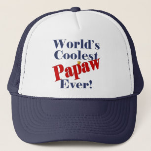 Worlds Coolest Papaw Ever Gift for Papaw Trucker Hat